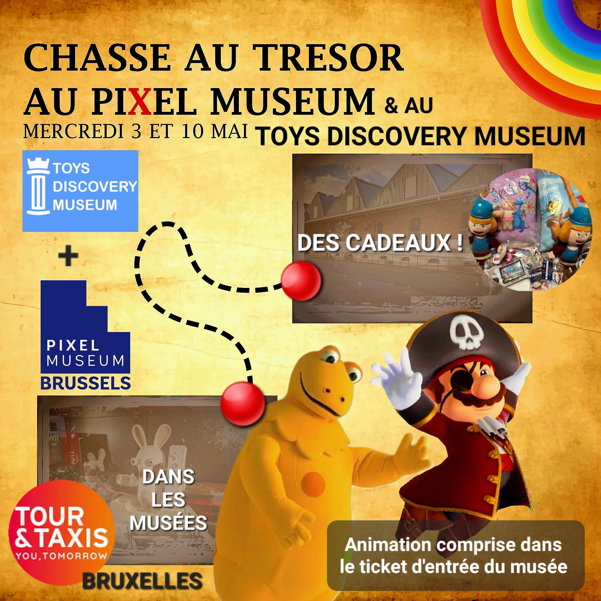 Chasse au trésor MARIO